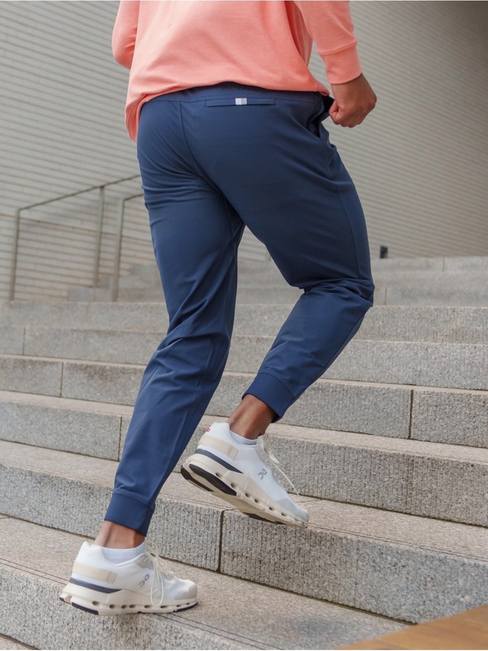 Rhoback‎ || Delta Performance Jogger Pants in Anchor Navy Medium